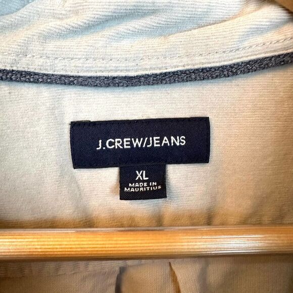 J.Crew NWT Corduroy Cream Button Up Shirt Men’s XL - Picture 4 of 7